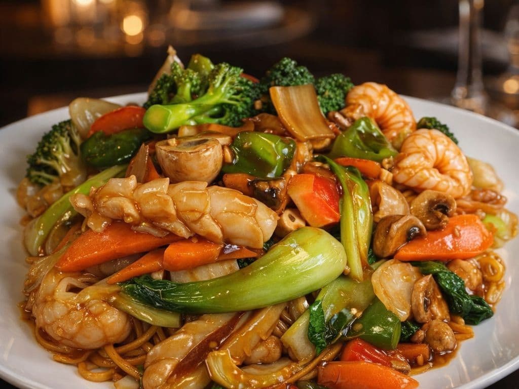 Seafood Lo Mein