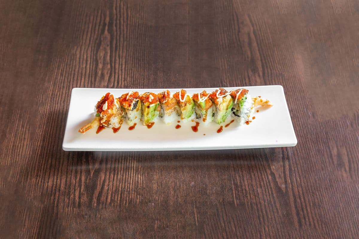 Dragon Roll (8 pcs)