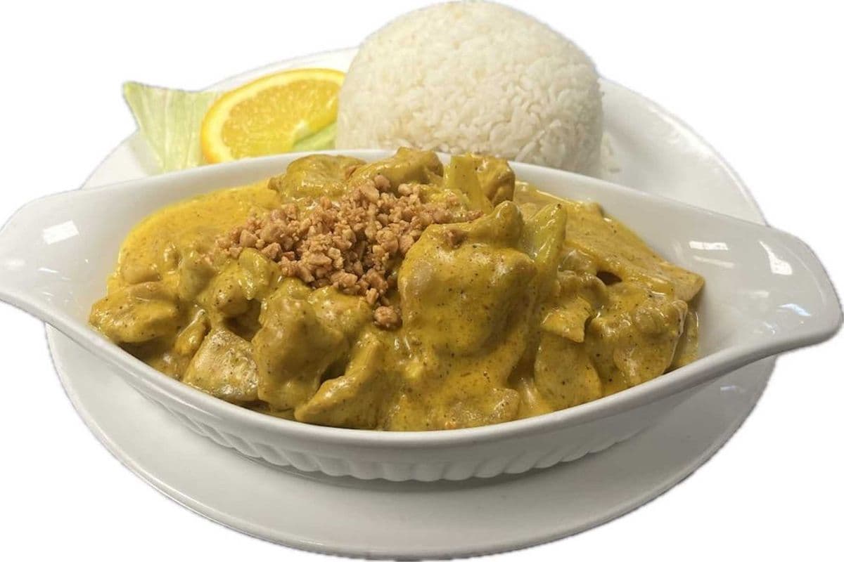 41. Curry Chicken - Rice