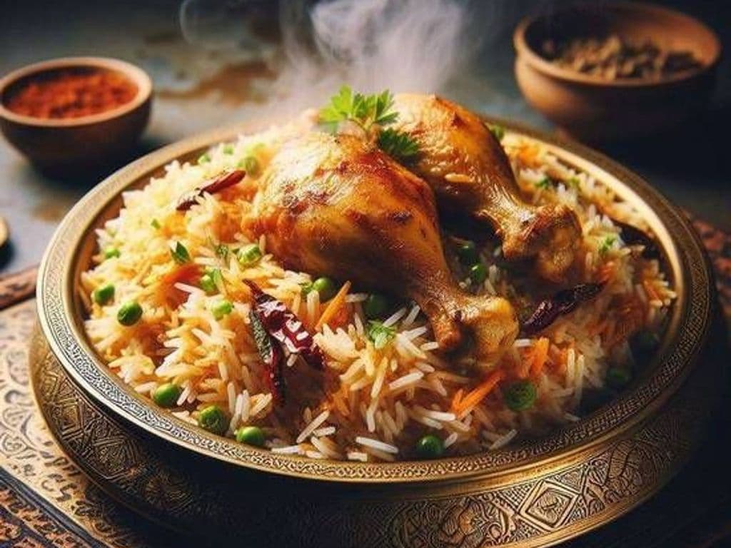 Hyderabadi Chicken Dum Biryani (Regular)