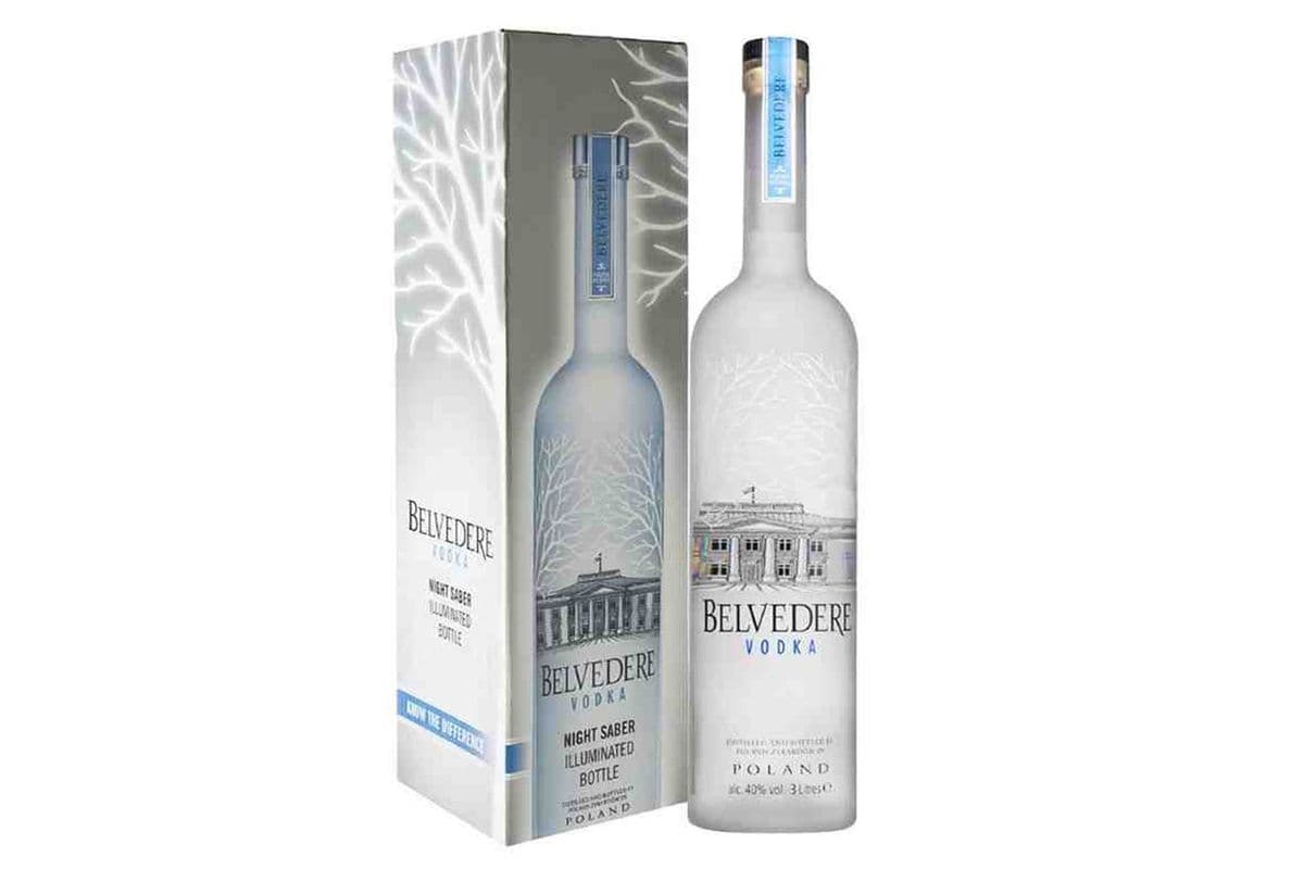 Belvedere Vodka (3 L Bottle) (1 x 3 LITRE)