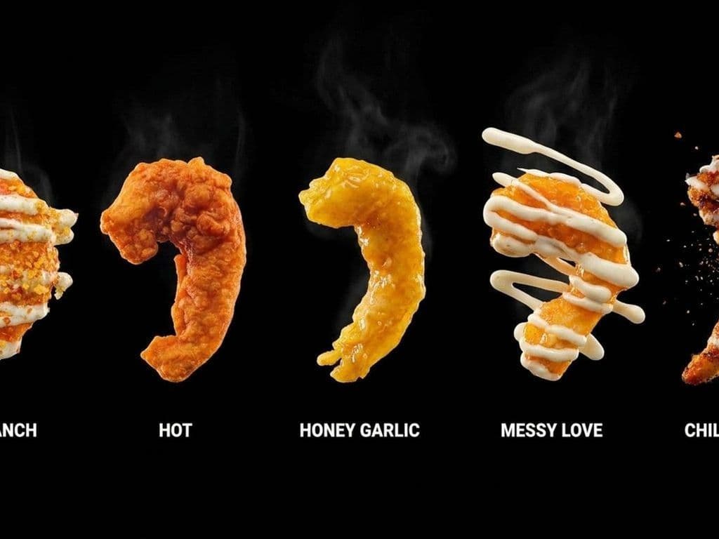 10 Pieces Battered Shrimp - Sauces and Dry Rubs with Fries