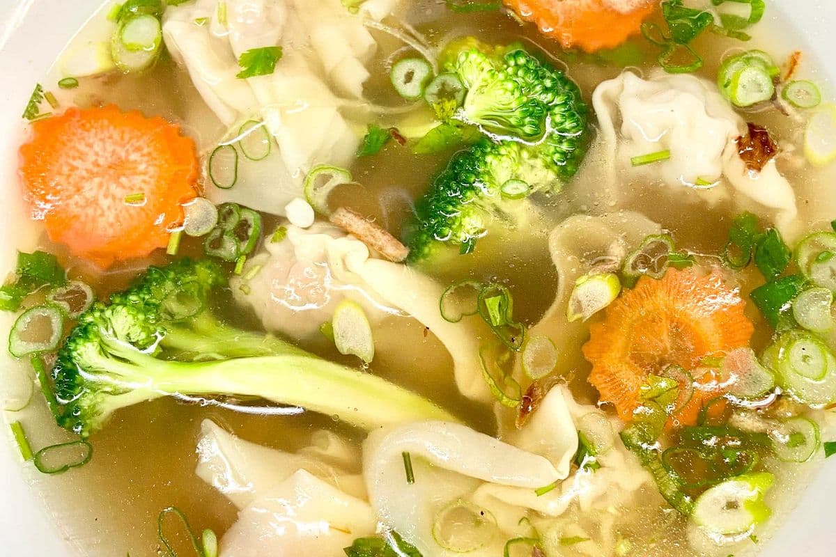 16 Wonton Soup - Hoành thánh súp
