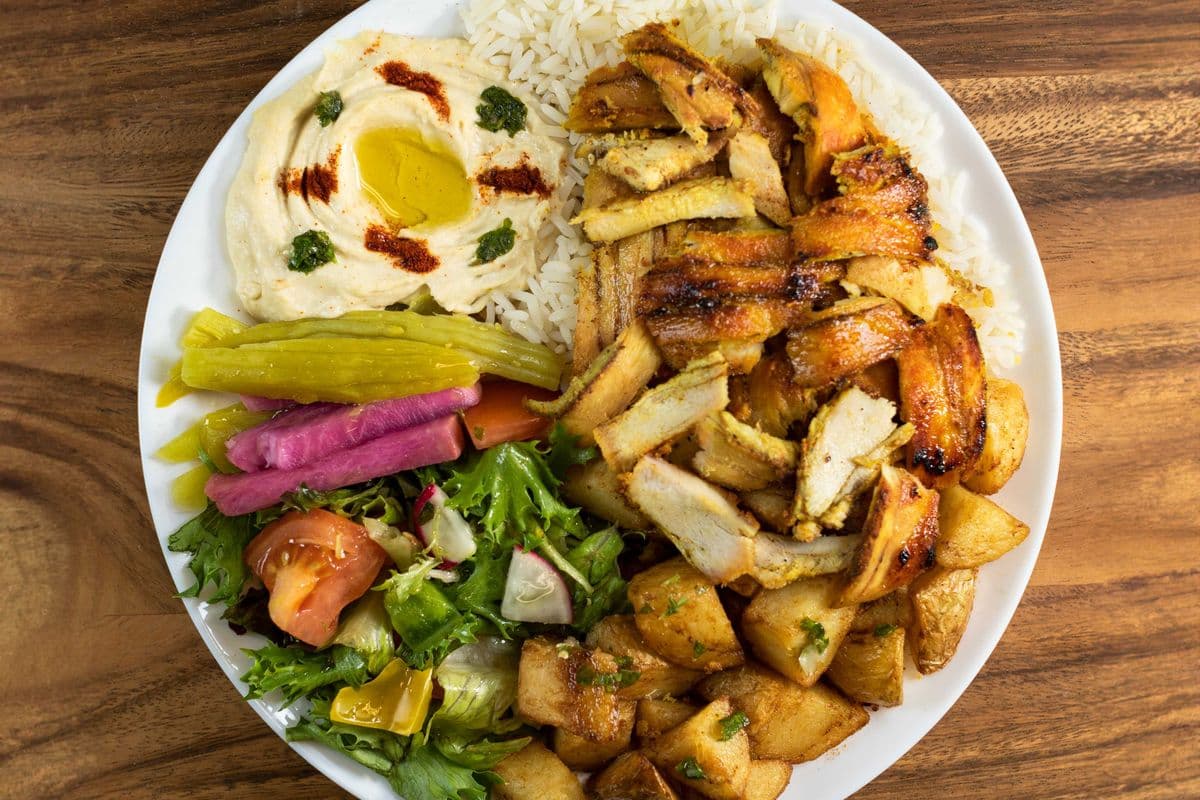 Chicken Shawarma Plate