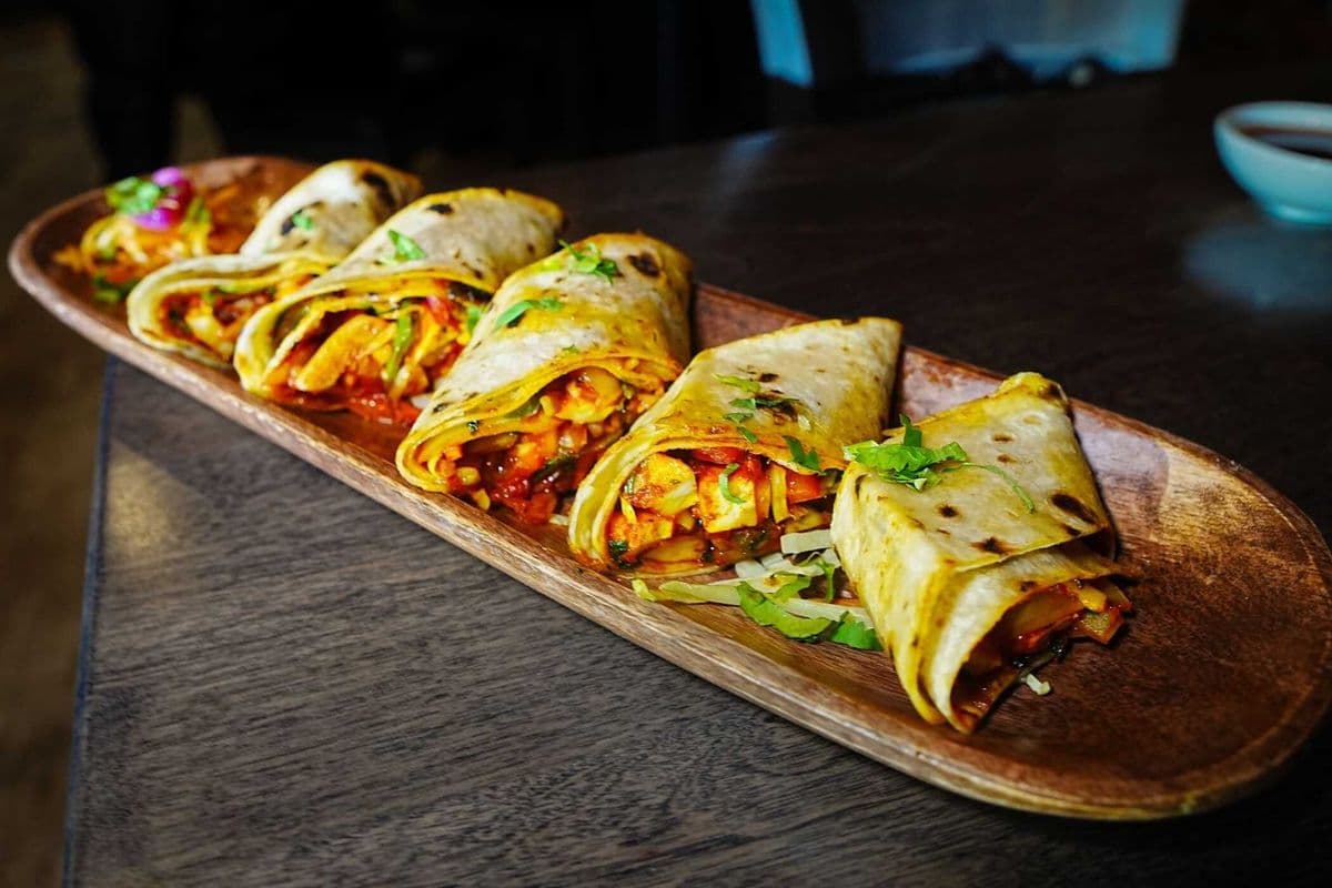 Paneer Kathi Roll - Wrap