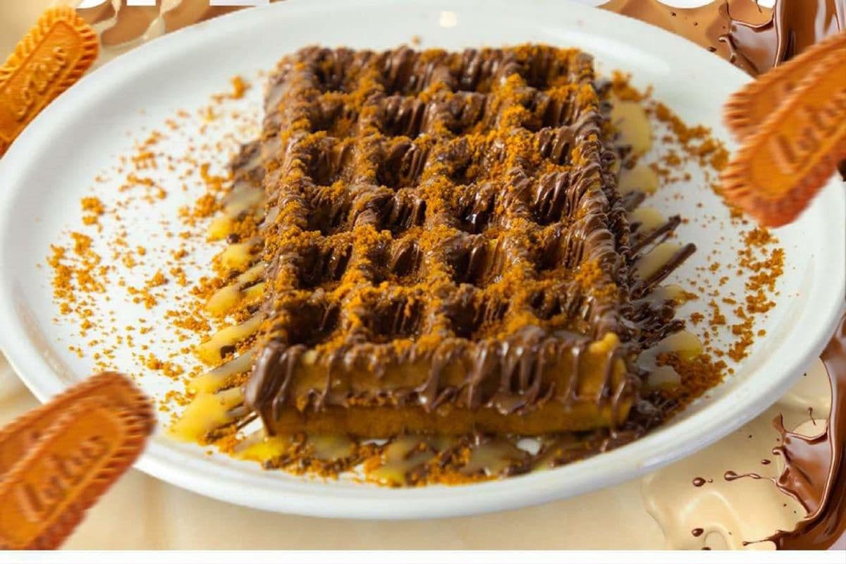 Gaufre Spéculoos / Speculoos Waffle