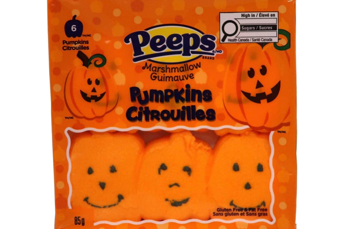 Peeps Marshmallow Pumpkins