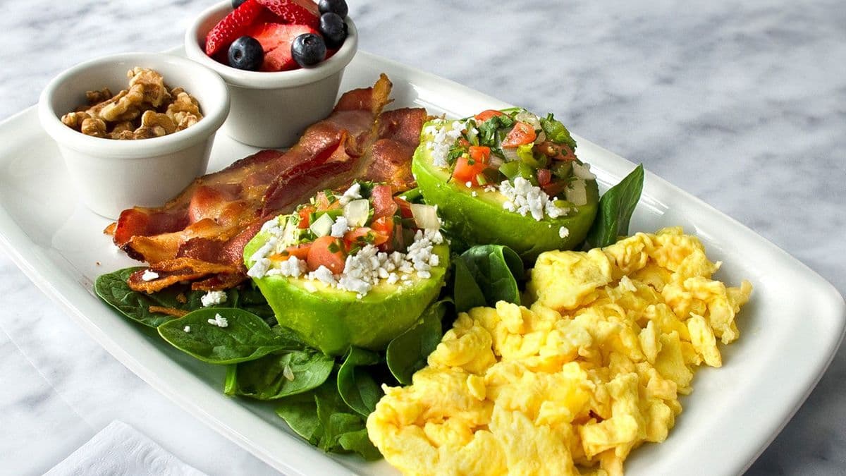 Keto Breakfast Plate