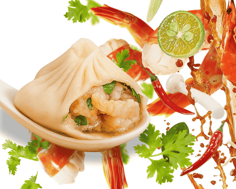 39.Tom Yun Shrimp(5pcs)/ / TomYum aux Crevette (5mrx)/