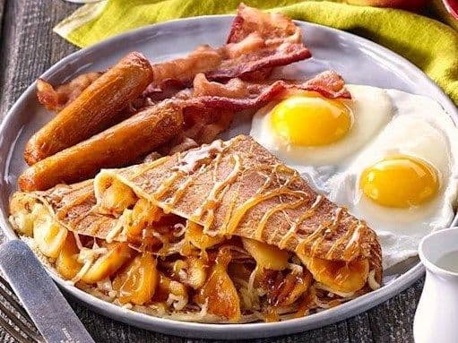 Crêpe pommes / Apple Crepe