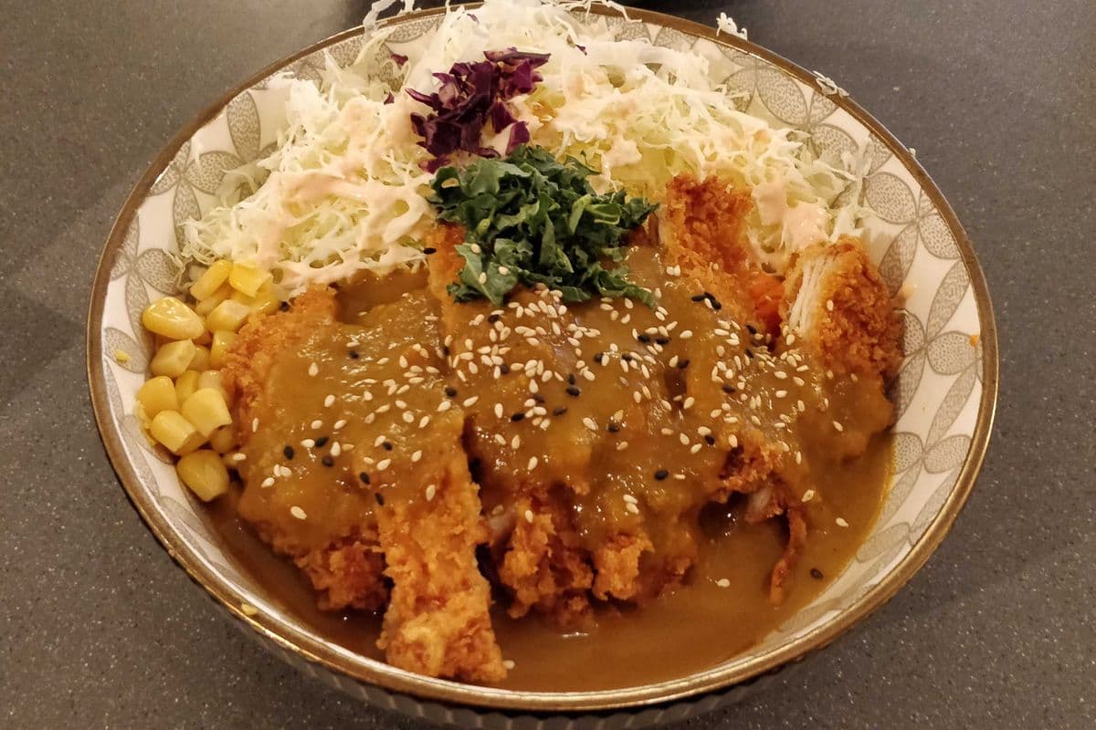 Cari de porc tonkatsu / Curry Tonkatsu