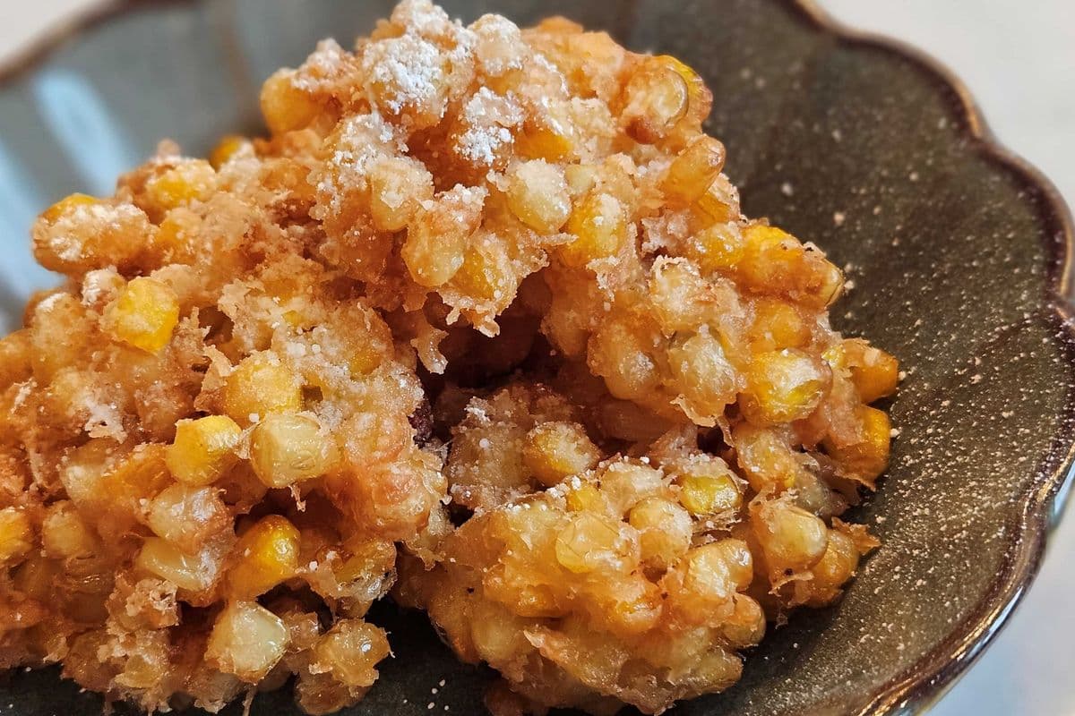 Sweet Corn Kakiage (4pcs)