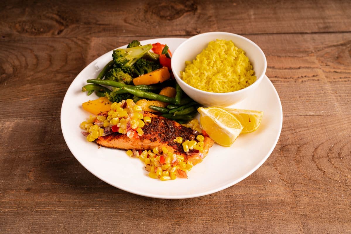 Saumon noirci cajun / Cajun Blackened Salmon