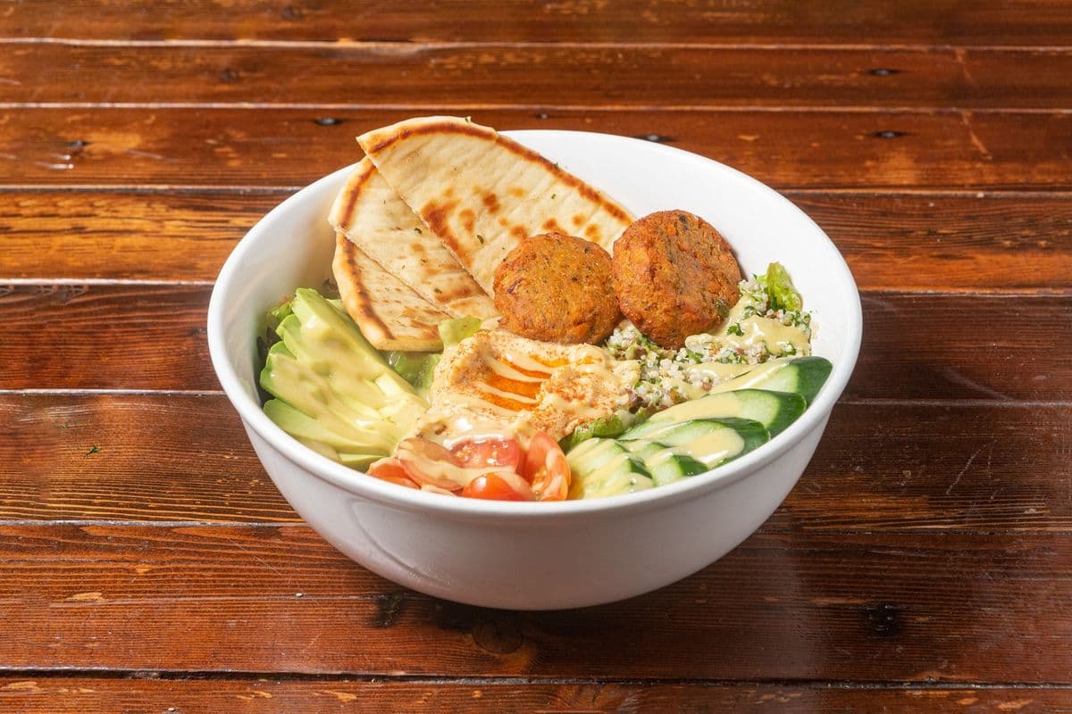 Falafel and Hummus Bowl