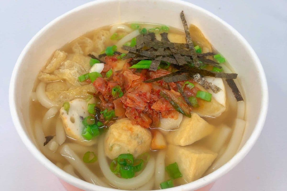 Fishcake Udon 우동