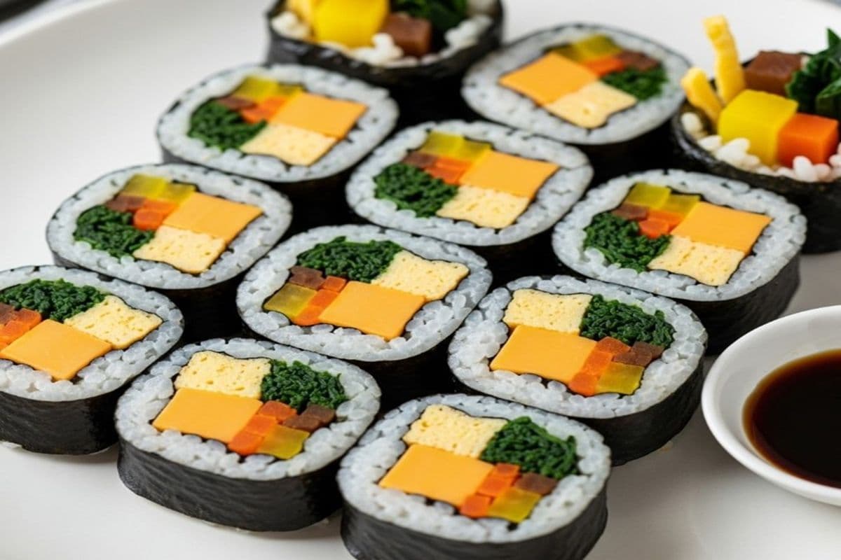 Cheddar Cheese Kimbap