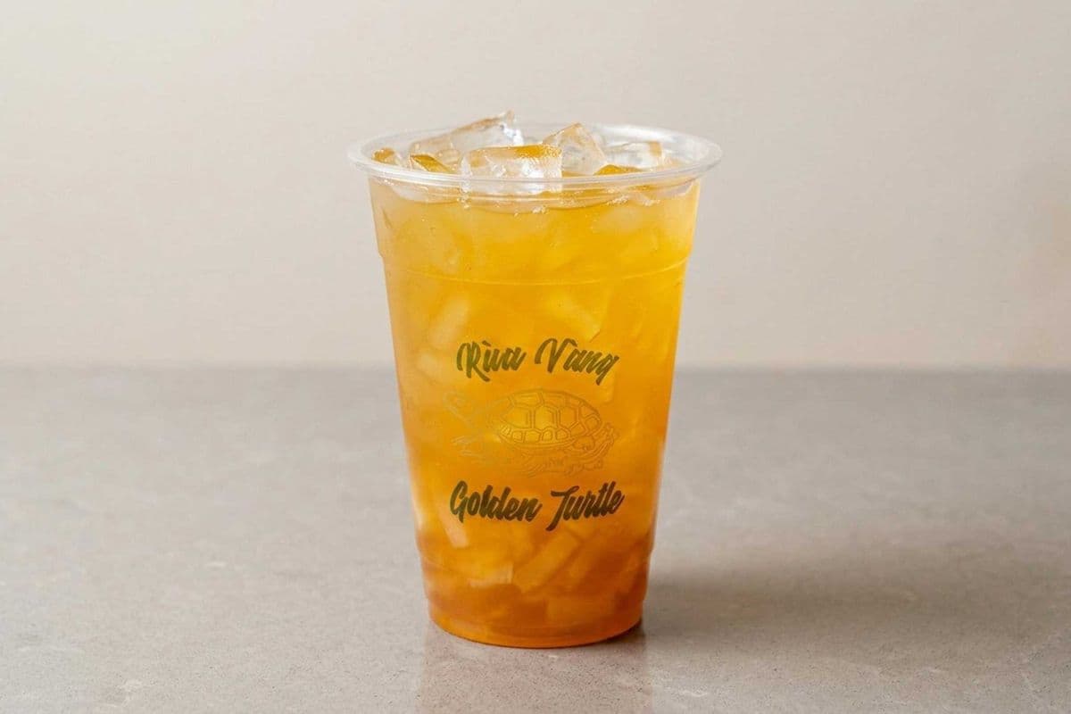 Pineapple 🍍 Green Tea with Lychee Jelly - Trà 🍍