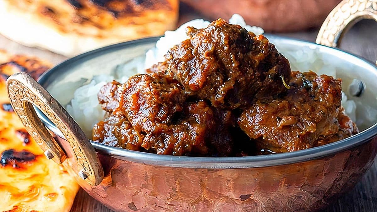 12-8-2 Beef Vindaloo Bowl Combo