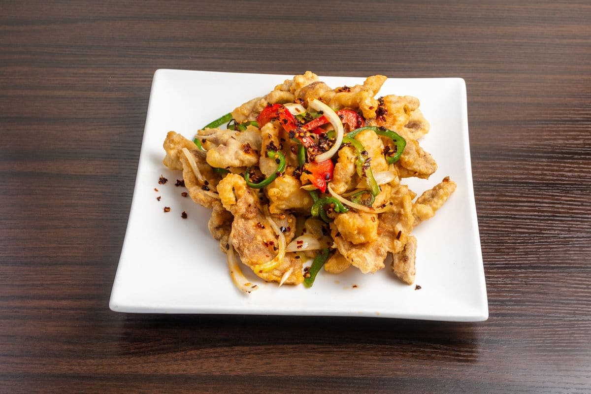 56. Peking or Salt & Pepper Pork Chop (Spicy)