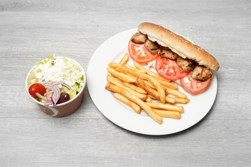 Souvlaki Combo