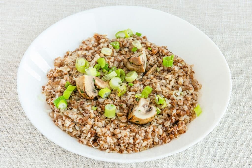 Buckwheat Porridge with Mushrooms