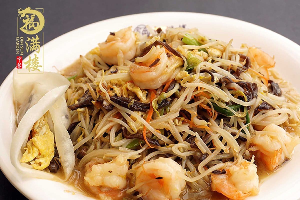 159. Shrimp Mooshi with Six Pancakes