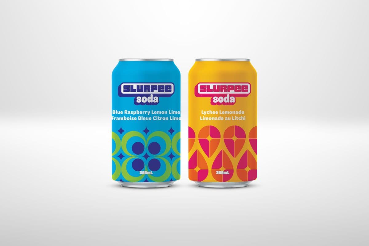 7-Eleven Slurpee Soda (355 ml) - 2 for $3.33