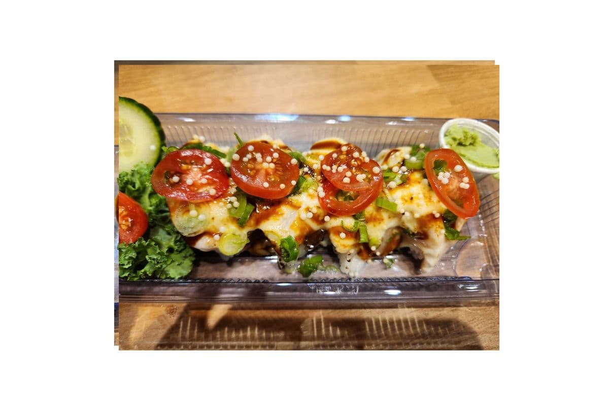 Seared Pressed BBQ Eel Sushi (4pcs)