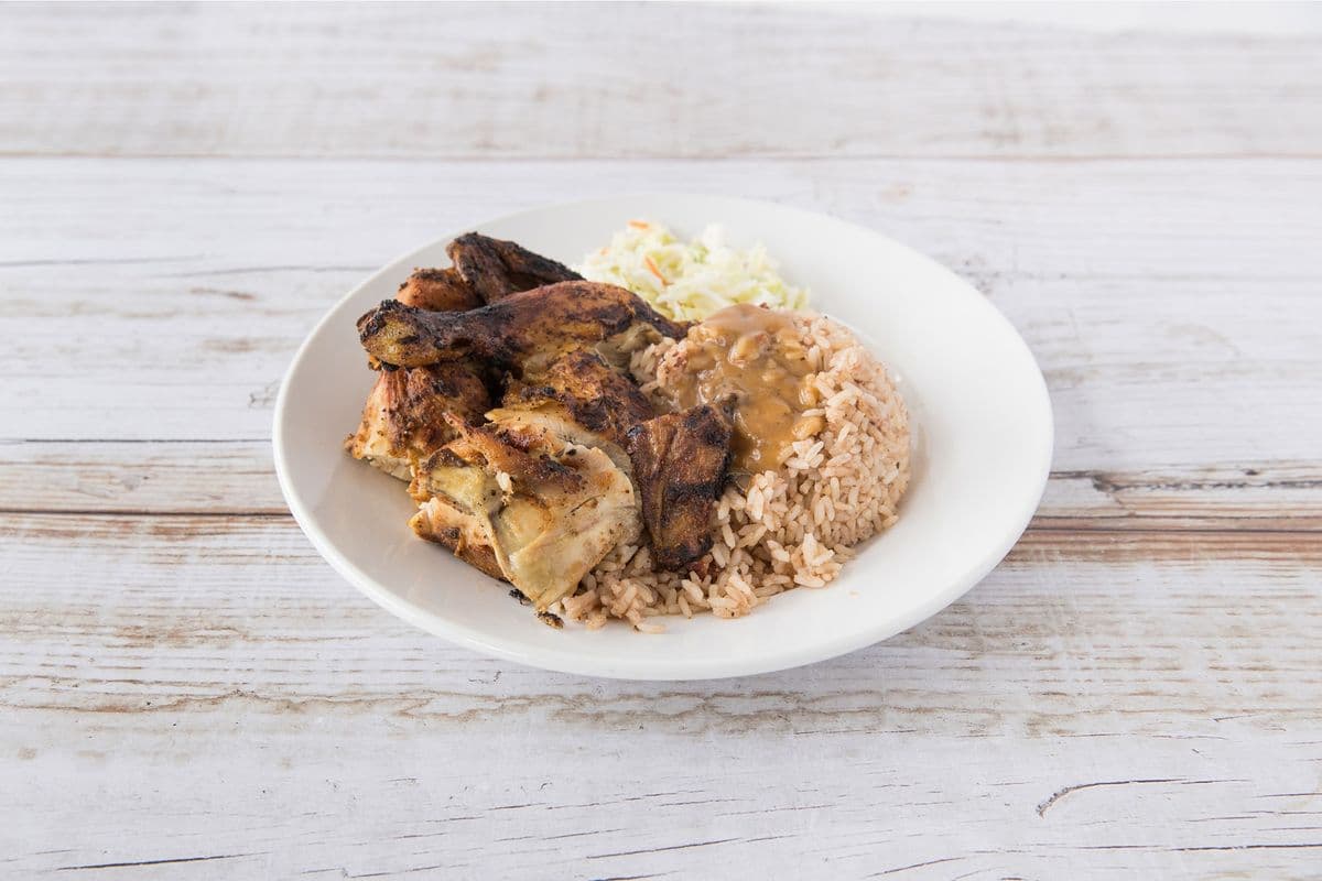 1/2 Jerk Chicken Dinner