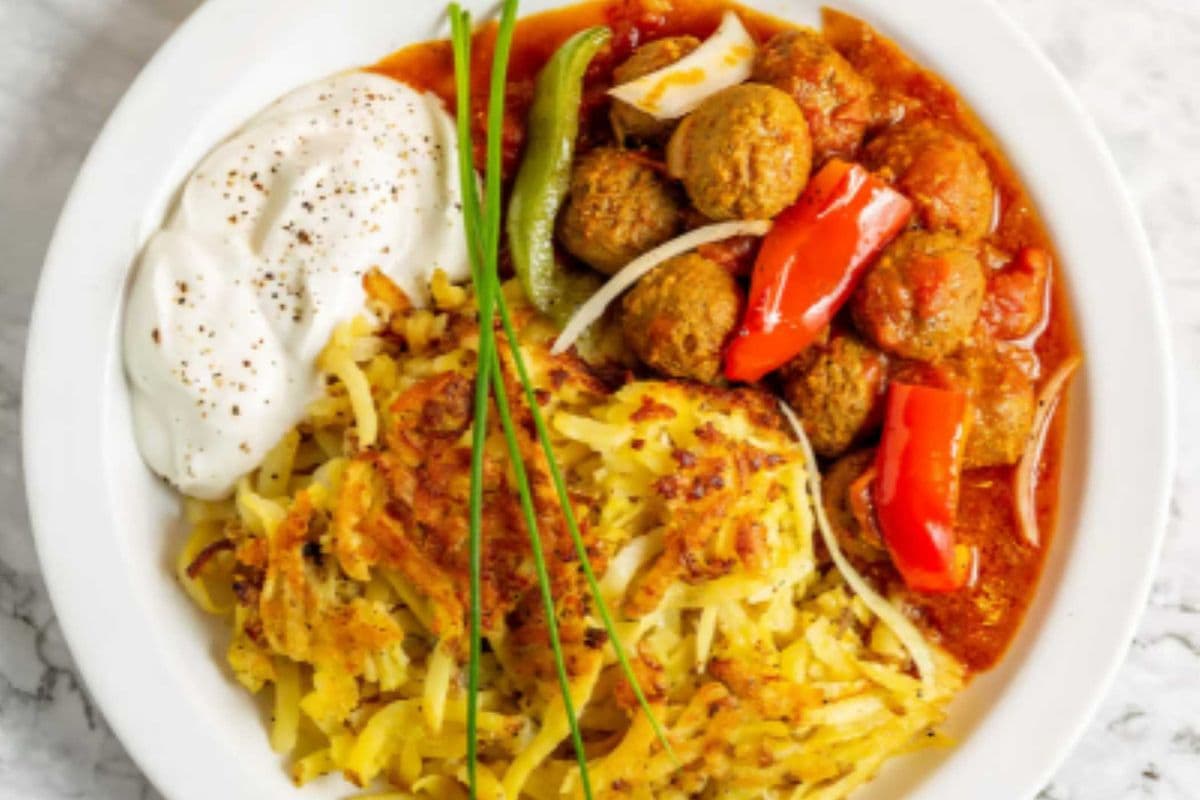Rosti with Meatball