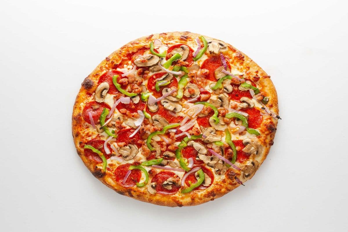 Family Unlimited Free Toppings Pizza