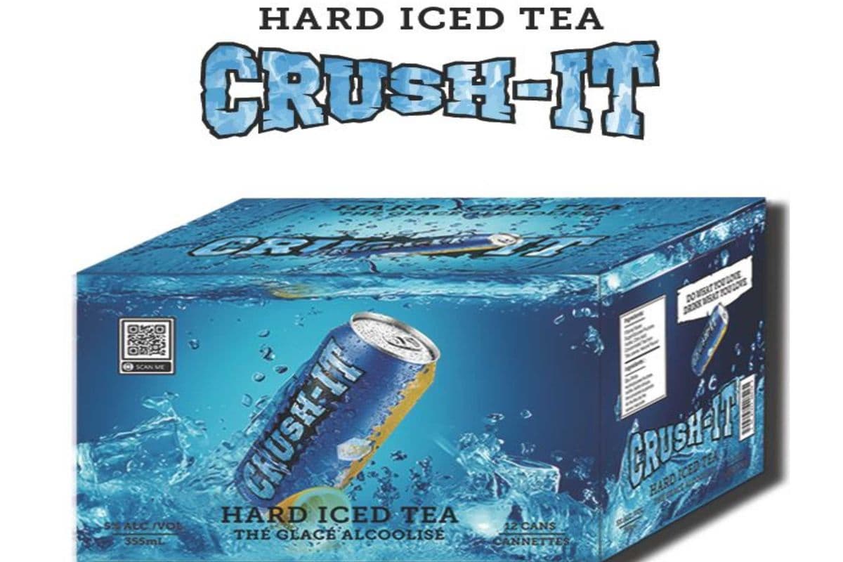 CRUSH IT HARD TEA-12 PACK (12 x 12*355ML )