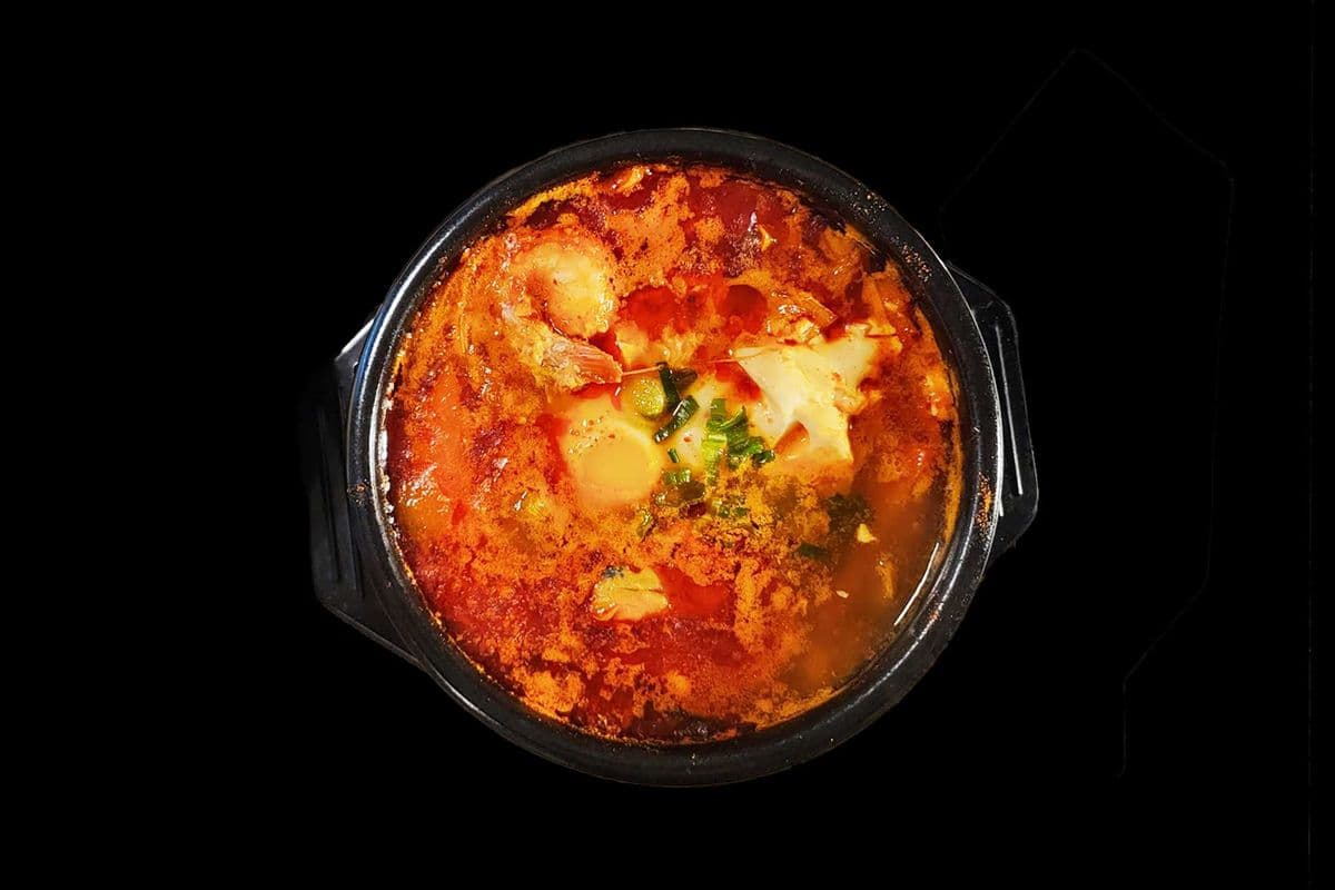 Dwaeji Sundubu jjigae (au Pork / Pork)
