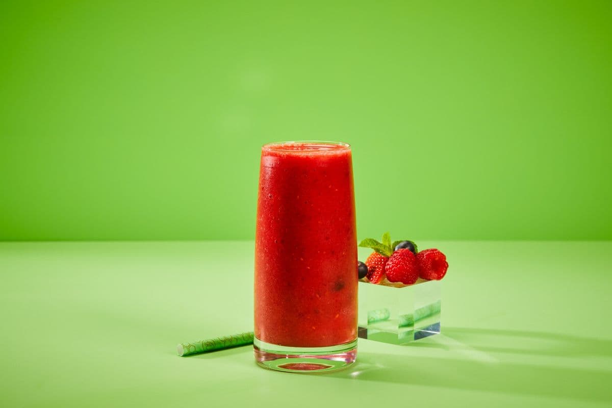 Red Berry and Yuzu Smoothie
