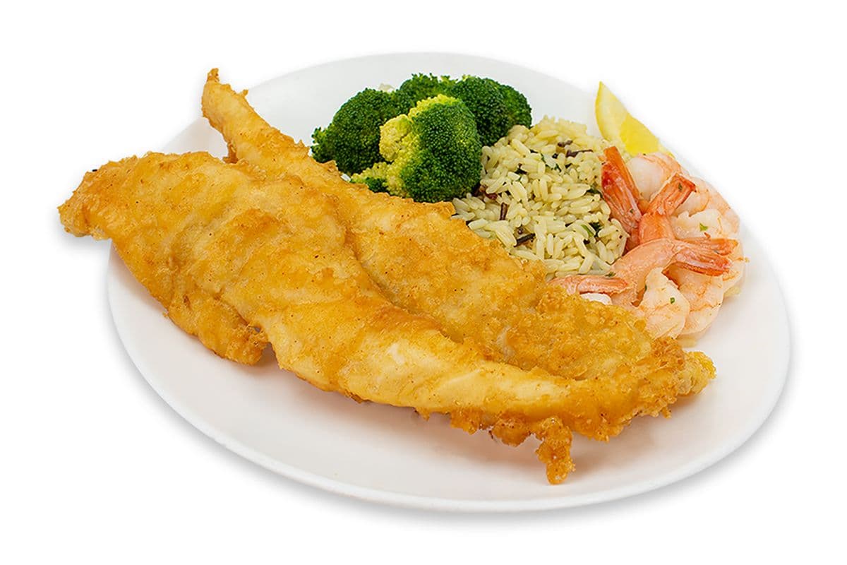Fish and Shrimp Combo