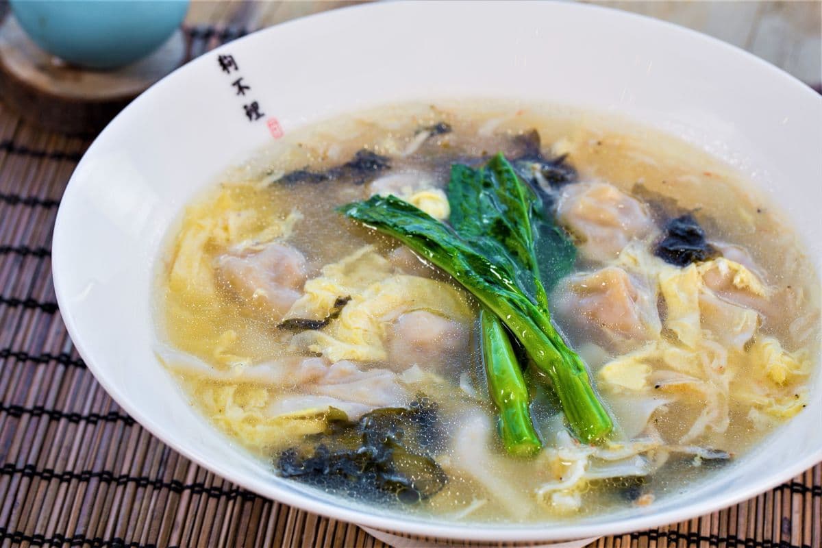 126. Wonton Soup - 天津特色鸡汤云吞