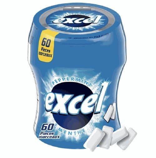 Excel Peppermint 40pc Bottle