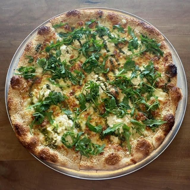 14" White Pizza