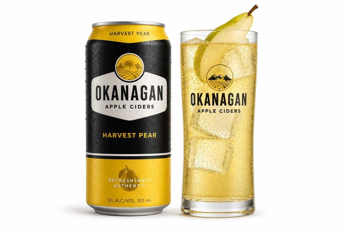 Okanagan Ciders HARVEST PEAR TALL CAN (1 x 473ML)