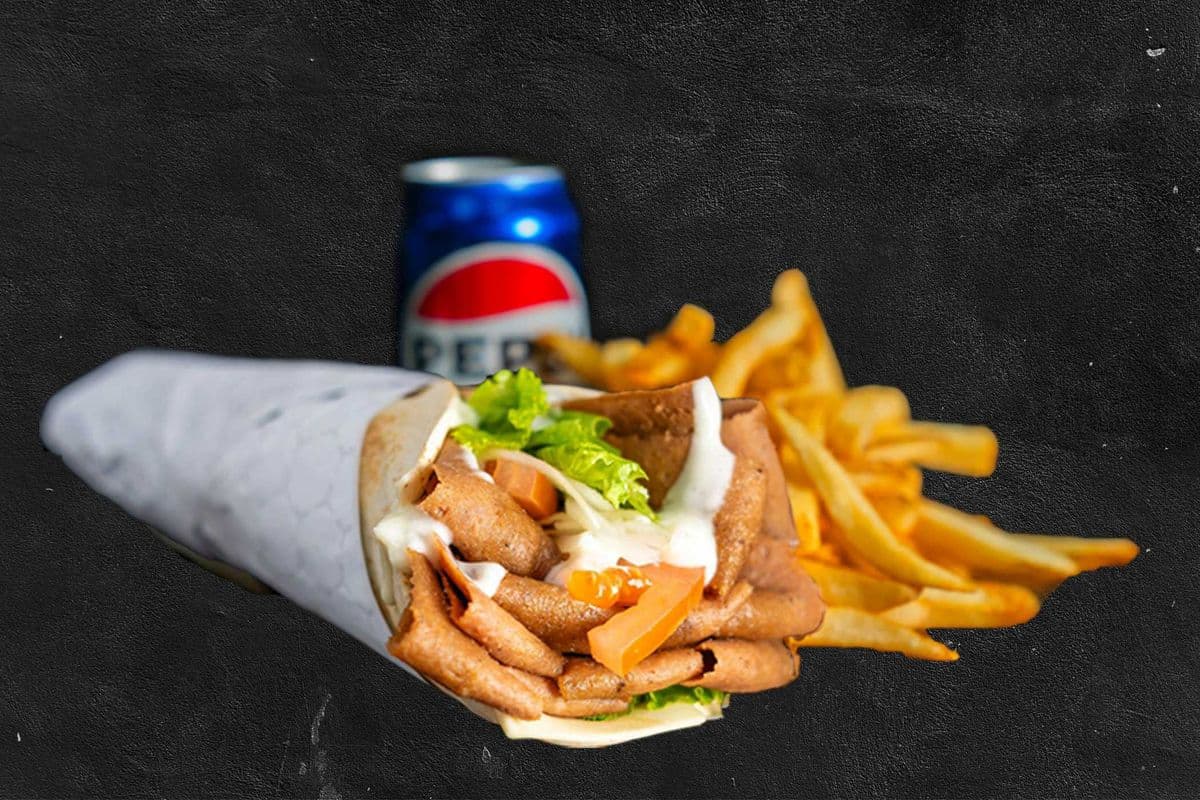 12" Jumbo Cheese Donair Combo