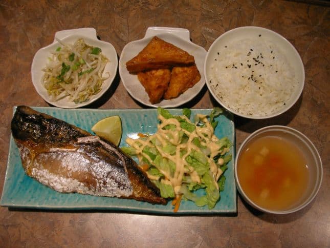 Mackerel Fish Meal / 鯖魚飯