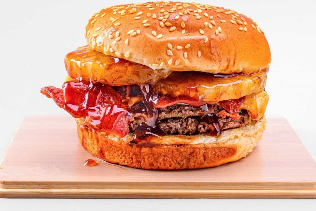 Double Aloha Burger