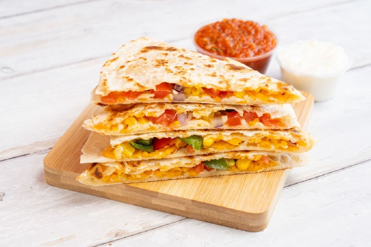 Quesadilla aux haricots / Bean Quesadilla