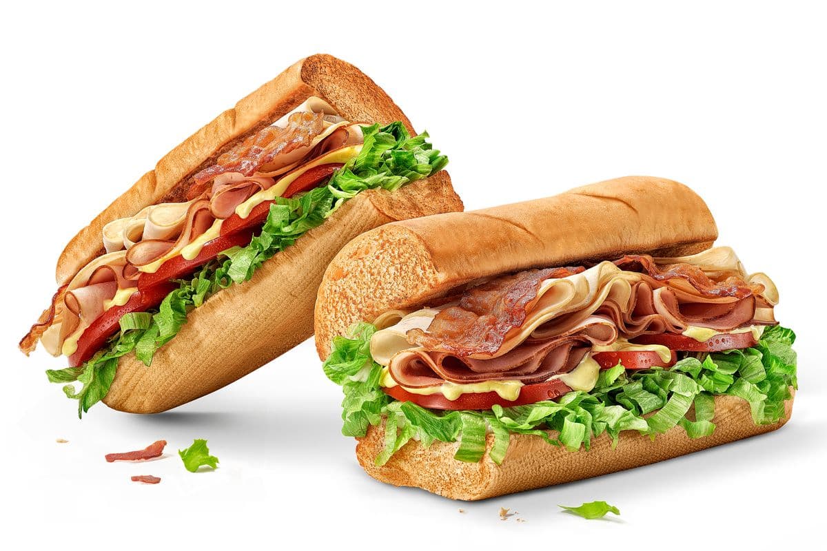 Grand Club de SubwayMD 12" / Footlong Great Canadian Club Sub (700 Cals)