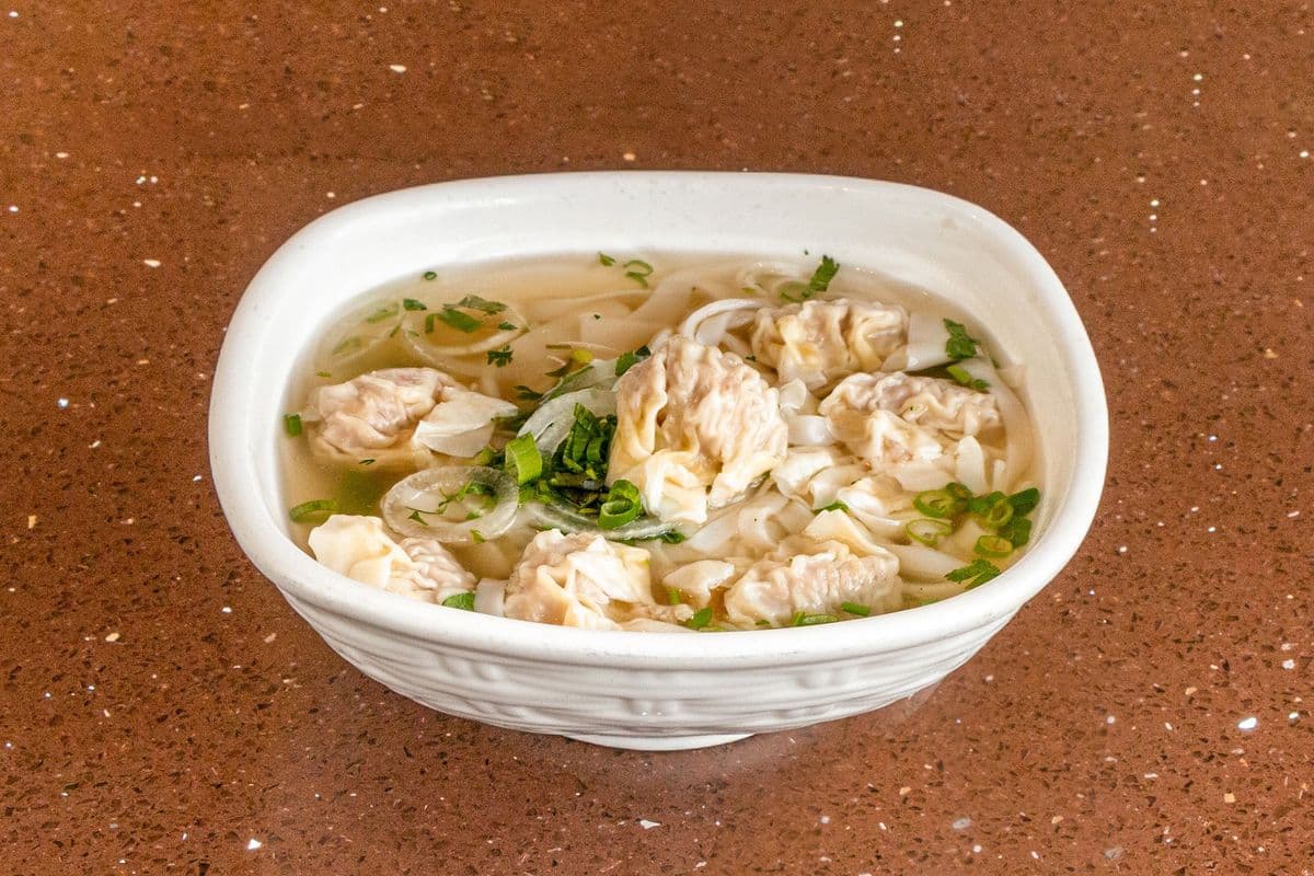 203. Homemade Pork Dumplings - Hu Tieu Hoac Mi Banh Xep Nuoc