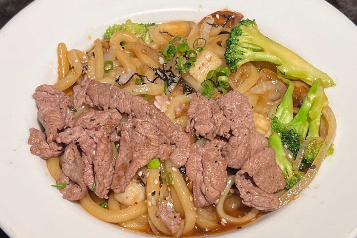 Beef Yaki Udon