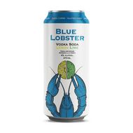 Blue Lobster Vodka Soda Lemon Lime (1 Can x 473 mL)