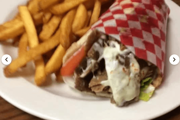 Mad Greek Beef Donair Combo