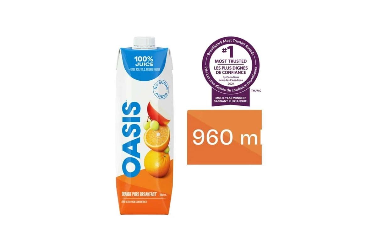 OASIS ORANGE PURE BRESKFAST (960ML)