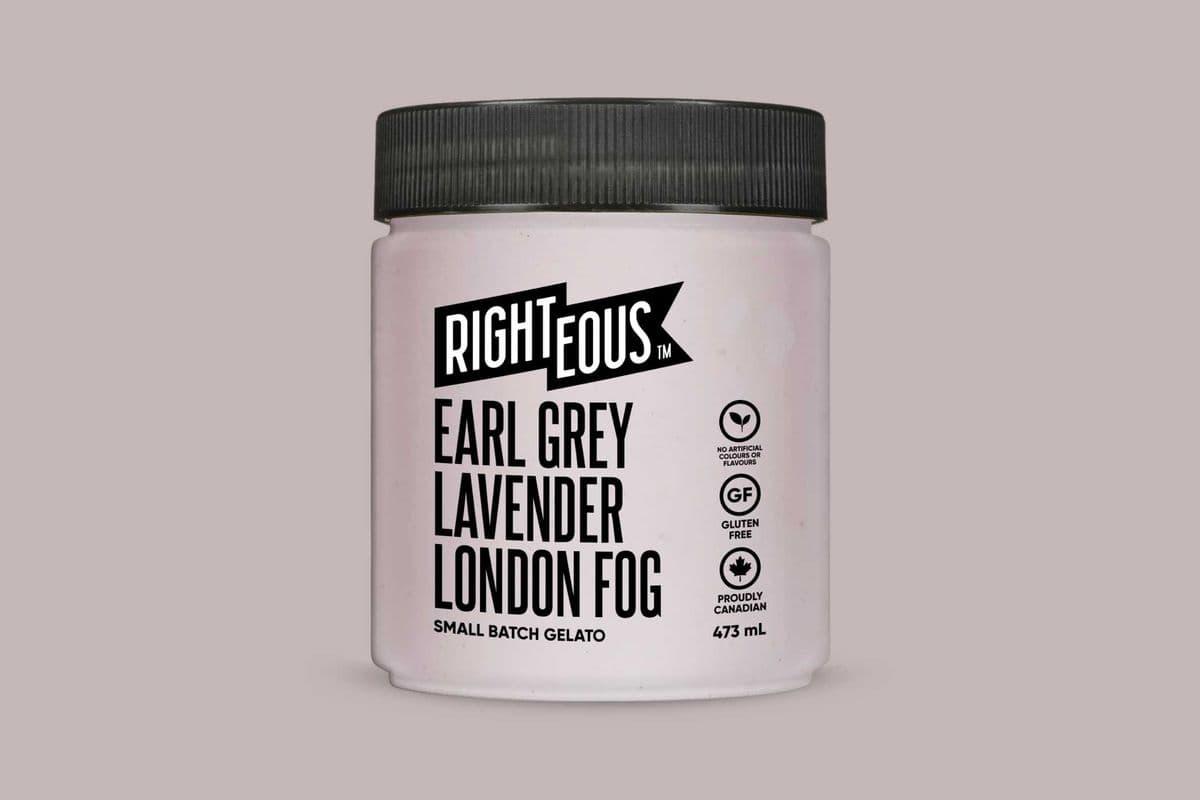 Earl Grey Lavender London Fog Gelato (473ml)